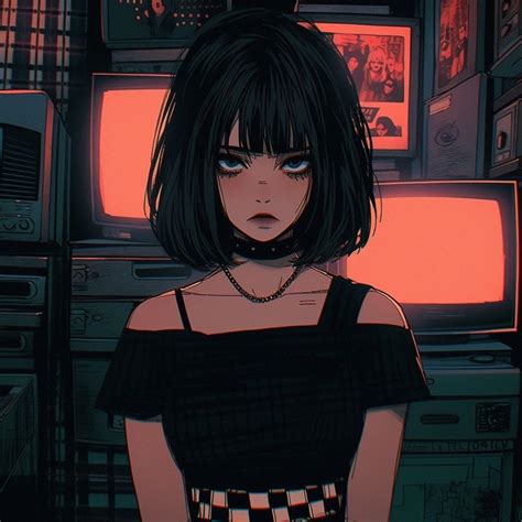 Pin by haiki on カラフル αℓ Pop art comic Anime monochrome Anime