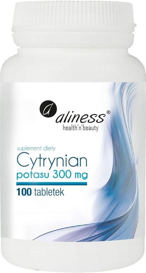 Medicaline Aliness Cytrynian Magnezu 125mg B6 100 Kaps Opinie I Ceny