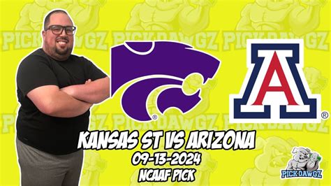 Kansas State Vs Arizona 9 13 24 College Football Picks And Predictions