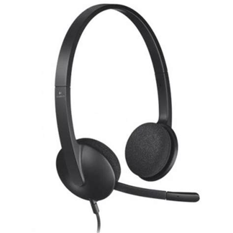 Logitech USB HEADSET WITH NOISE CANCELLATION MIC @ Best Price Online ...