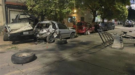 Chocó a siete autos mató a un motociclista y al ser detenido dijo