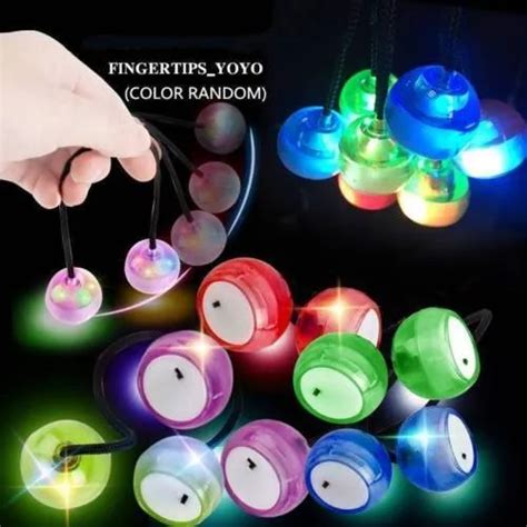 Fidget Juguete Estr S Socorro Intermitente Led Dedo De La Luz De