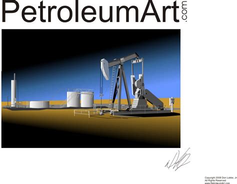 Petroleum Art By Don Lokke Jr At