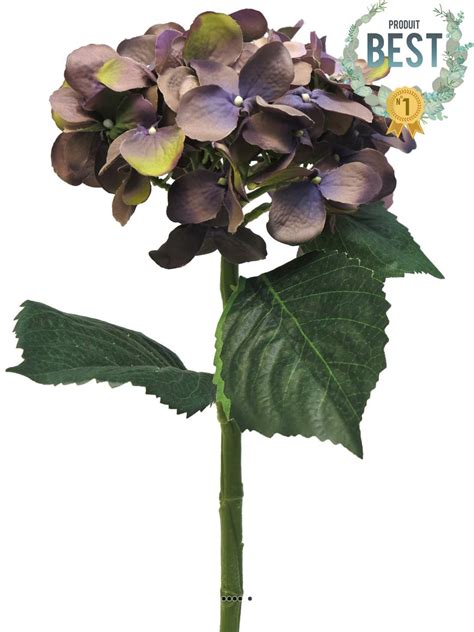 Hortensia Artificiel En Branche H Cm Artificielles