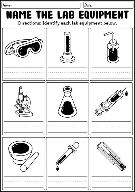 13 Chemistry Lab Equipment Worksheet - Free PDF at worksheeto.com