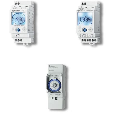 Digital Time Switch Series Finder S P A Con Unico Socio