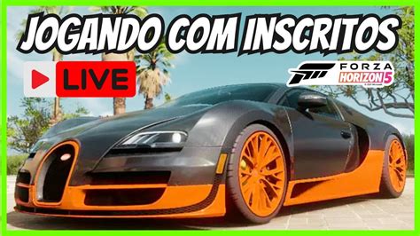 FORZA HORIZON 5 JOGANDO OS INSCRITOS Fh5 Forzahorizon5 YouTube