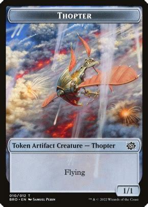 Mtgnexus Thopter From The Brothers War Tokens