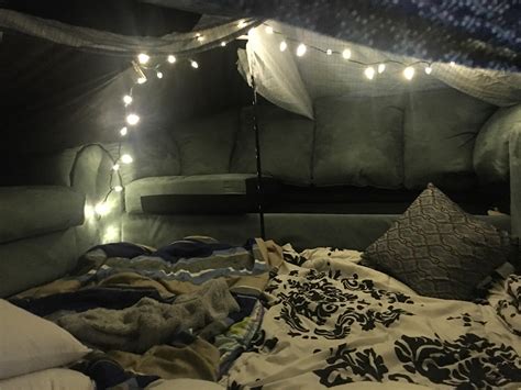 Thought You Guys Might Like The Cozy Blanket Fort We Built In Our