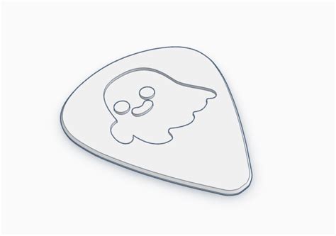 stl file ghost pickd print model  downloadcults