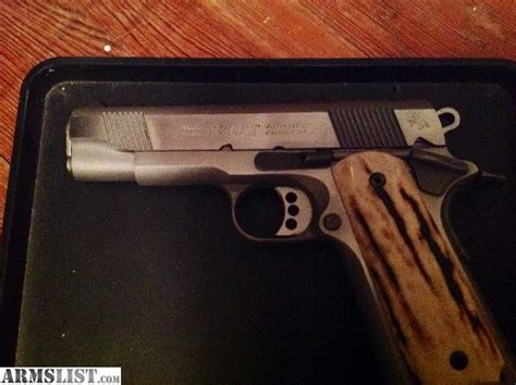 Armslist For Sale Colt 1911 45 Combat Commander W Custom Stag Grips