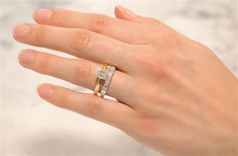 Emerald Cut Diamond Eternity Ring The Village Goldsmith