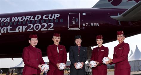 Qatar Airways Showcases Boeing With Fifa World Cup Livery