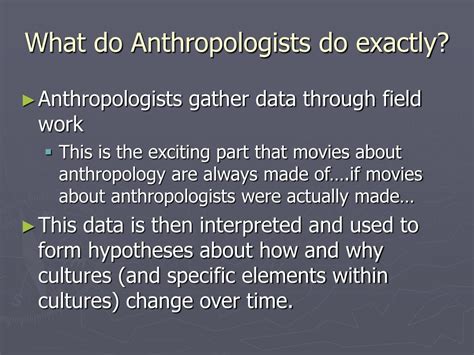 Ppt Anthropology Powerpoint Presentation Free Download Id3045289