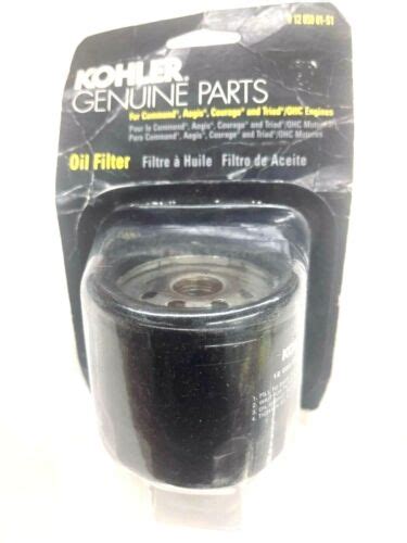 New Genuine Kohler Oil Filter 1205001 S1 Ebay