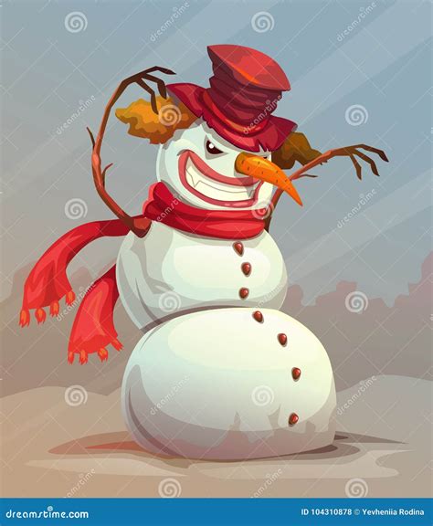 Scary Snowman Stock Illustrations – 464 Scary Snowman Stock ...