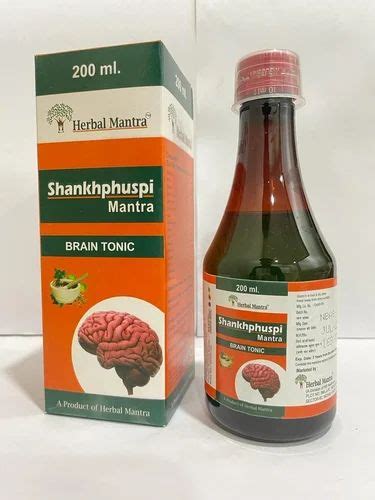 Shankhphuspi Mantra Brain Syrup 200 ML At Rs 169 Bottle In Mohali ID