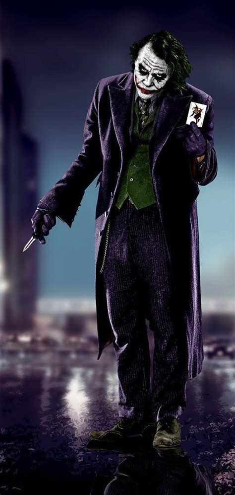 Heath Ledger As The Joker Joker Batman Heath Ledger P Wallpaper Hot