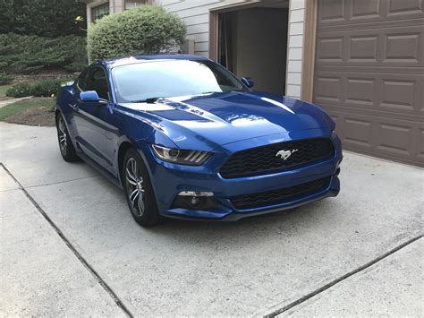 Ford Mustang Ecoboost Blue