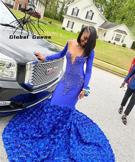 Royal Blue Matric Farewell Dresses 2022