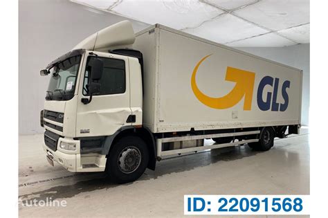 Daf Cf Box Truck For Sale Belgium Wingene Zj