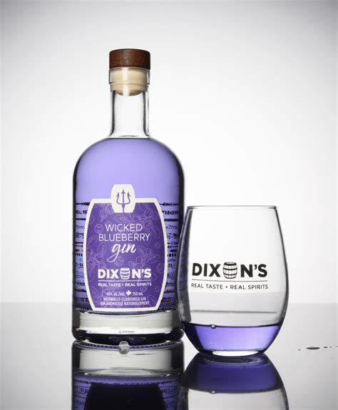 Wicked Blueberry Gin Dixons Distilled Spirits