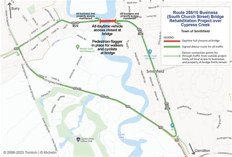 Hampton Roads District Temporary Daytime Full Closures Scheduled On