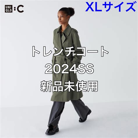 Uniqlo 【xl】ユニクロc Uniqlo C トレンチコート 2024ss 新品未使用の通販 By 🌱｜ユニクロならラクマ