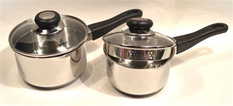 Judge Vista Piece Stainless Steel Draining Lid Saucepan Non Stick