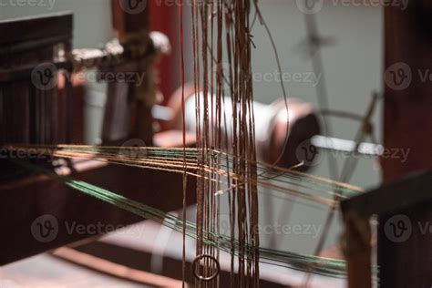 Old Sntique Weaving Machine Detail 20213349 Stock Photo At Vecteezy