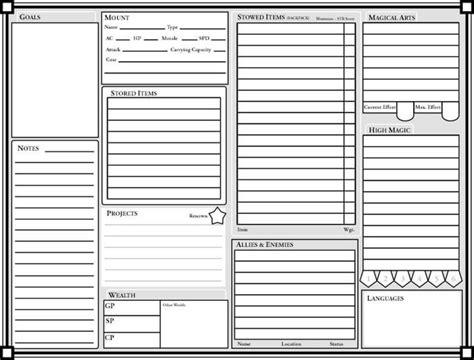 Form Fillable Character Sheet For Wwn Rswn