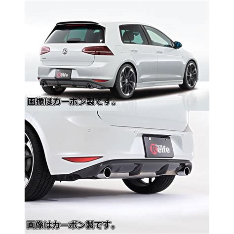 ガレージベリー Volkswagen GOLF7 ゴルフ7 GTI ABA AUCHH 2013 9 リアディフューザー カーボン 未