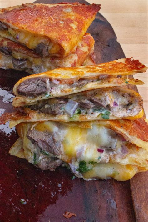 Easy Steak Quesadilla Over The Fire Cooking