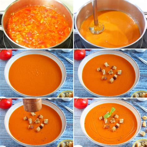 Sopa De Tomate Para Personas El Cocinero Casero De Cuchara