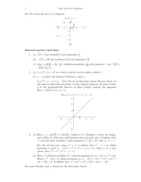 Solution S1 15 Argand Diagram Studypool