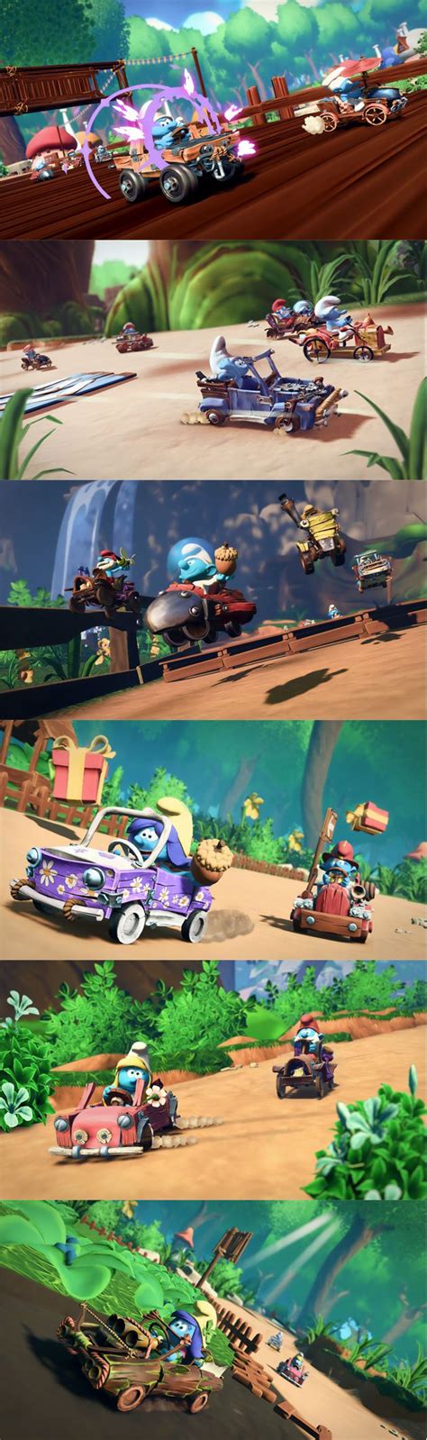 Smurfs Kart Nuovo Trailer Anticipa Il Gameplay PianetaCellulare It