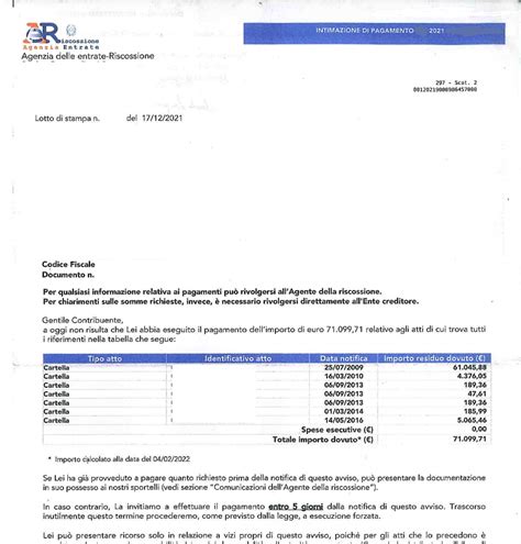 Soluzioni Per Intimazione Di Pagamento Agenzia Delle Entrate Riscossione