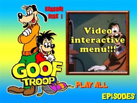 Goof Troop Complete Series Bonus Movies On Dvds For On Sell