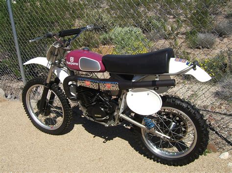 Restored Husqvarna Cr Grand Prix Photographs At Classic