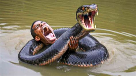 21 Shocking Snake Attacks Caught On Tape Youtube