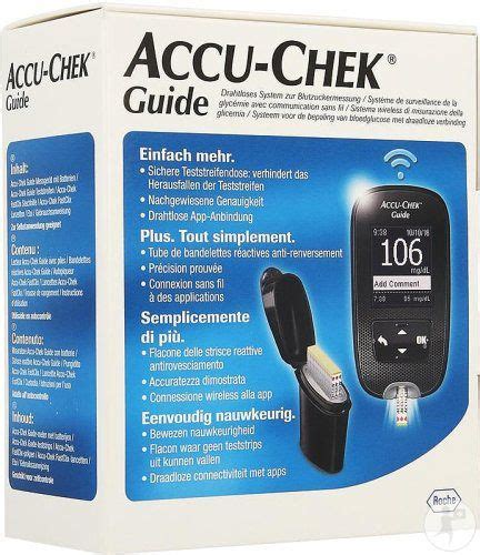 Lecteur de glycémie Accu Chek Guide Kit complet réf ACCCG