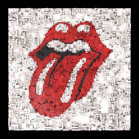 I built a LEGO mosaic of The Rolling Stones, thoughts? : r/rollingstones