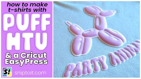 Puff Vinyl With A Cricut Easypress A Complete Guide Youtube