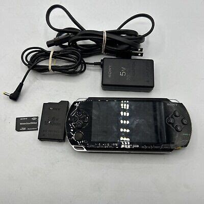 Sony Playstation Portable Black Psp Handheld Console System Gb