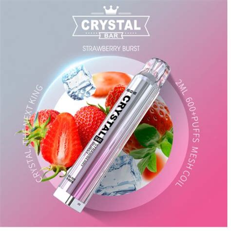 E Shisha Crystal Bar Strawberry Burst Jetzt Online Kaufen