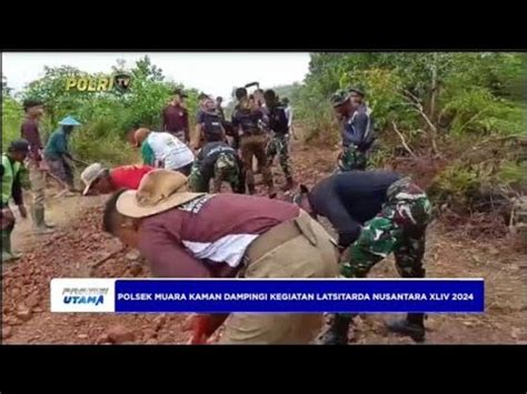 Polsek Muara Kaman Dampingi Kegiatan Latsitarda Nusantara Xliv