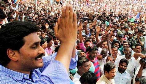 Jagan Mohan Reddy Ysrcp Clean Sweep Andhra Pradesh