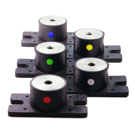 Pedestal Anti Vibration Mount Material Handling Clifton Rubber