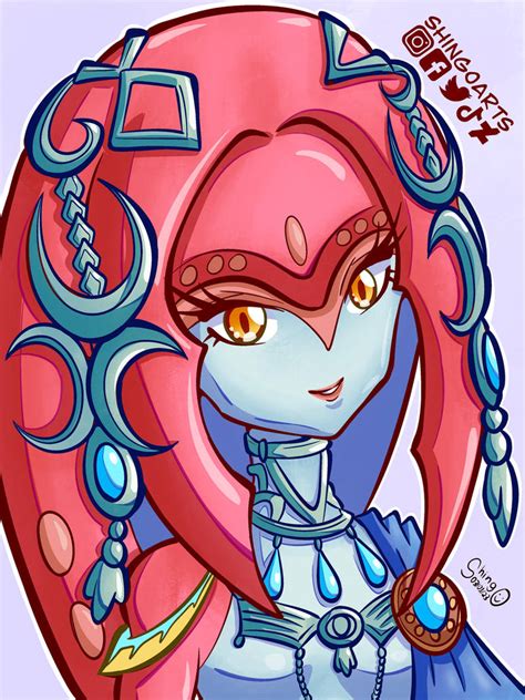 Mipha By Shingoarts On Deviantart