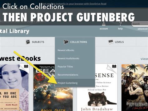 Downloading Free Ebooks From Project Gutenberg Using